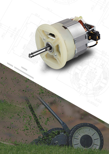 須大批量定制的230V209W割草機交流串激電機