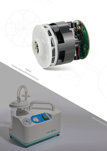 可大批量定制的吸痰器電機7.2V70W5萬轉無刷直流電機