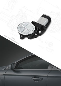非標定制型車窗電機玻璃升降器齒輪箱電機12v4.4N.m