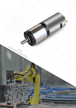 可大批量定制的工業機械手電機24V7.5 N.m直流齒輪箱電機