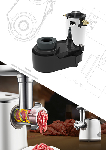 家用小型絞肉機電機120 V/12.2N.m/230 W直流齒輪箱電機