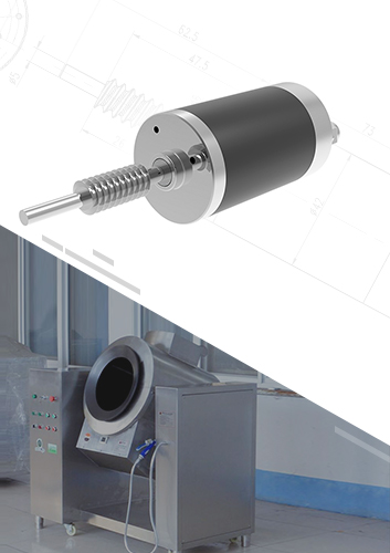 可大批量定制的商用全自動(dòng)炒菜機(jī)翻炒電機(jī)24V39W4770rpm直流電機(jī)