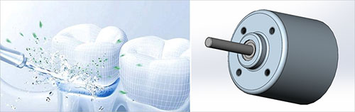 沖牙器/水牙線/洗牙器/潔牙機電機方案