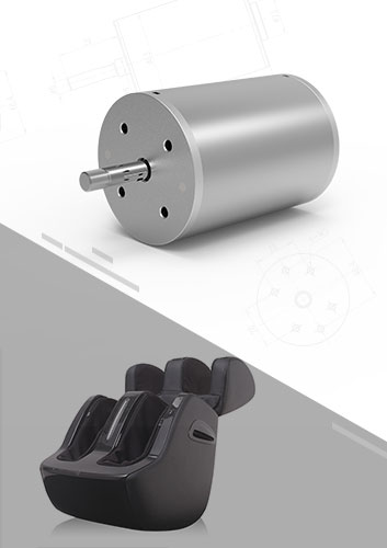 須大批量定制的足底腰肩按摩器電機100V50W直流電機