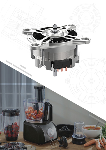 可大批量定制的扁平化破壁機(jī)電機(jī)220V469W果蔬破壁料理機(jī)無刷直流電機(jī)