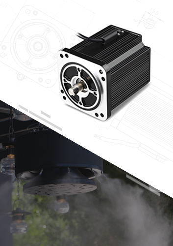 農(nóng)業(yè)工業(yè)中的霧化冷卻設(shè)備電機(jī)220V274.1W無刷直流電機(jī)
